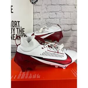 Nike Vapor Edge 360 Pro 2 NFL Football Cleats Men 12.5 White Crimson Red NEW